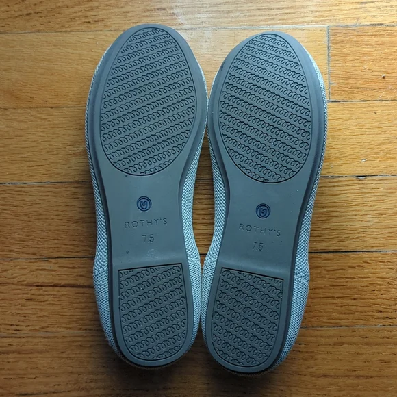 Rothy's The Flat in Birdseye Flax (retired) - Picture 3 of 5